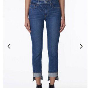TRAVE - Irina Longview Cropped Cuffed Hem Jeans 25  New; never worn  - Stylish!